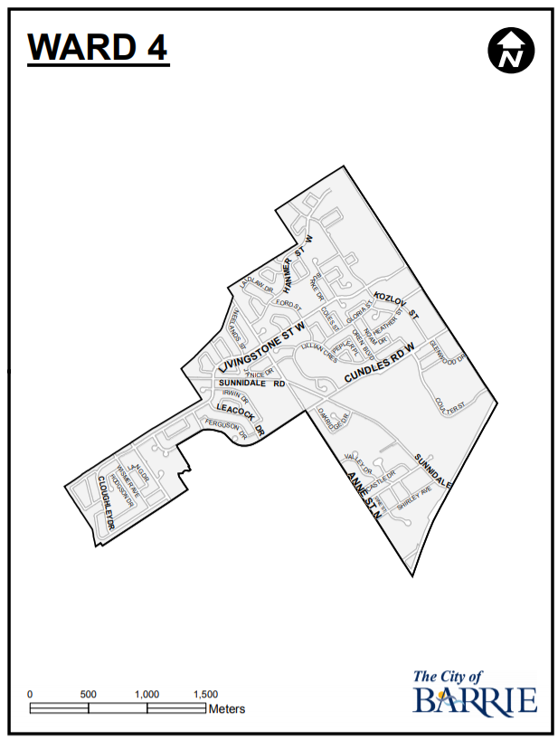 Barrie City Ward Maps